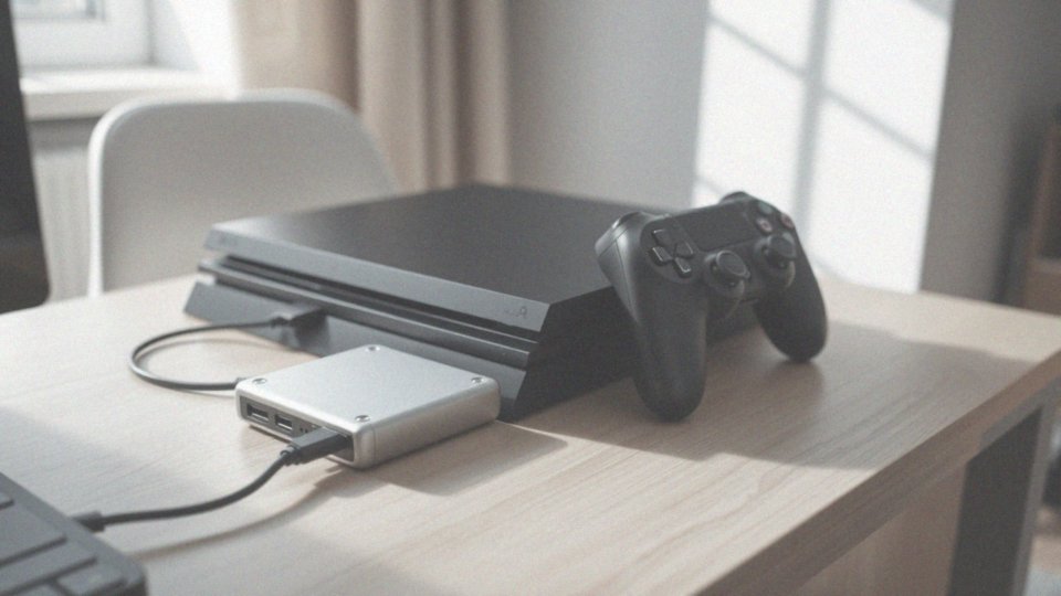 Co to są dyski zewnętrzne i jak je podłączyć do PS4?