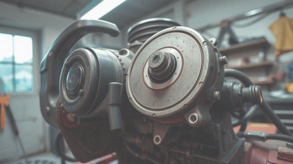 Jak dekompresor wpływa na uruchamianie silnika traktorka kosiarki?
