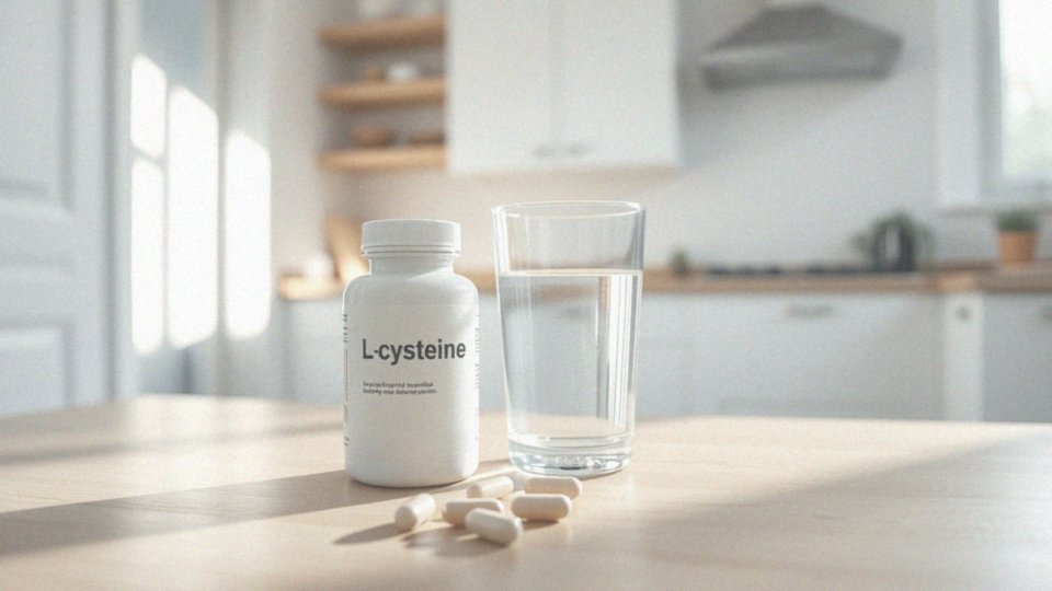 Jakie jest odpowiednie dawkowanie L-cysteiny?