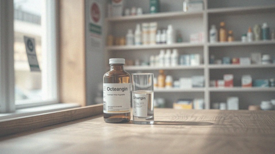 Jakie są interakcje z alkoholem przy stosowaniu Octeangin?