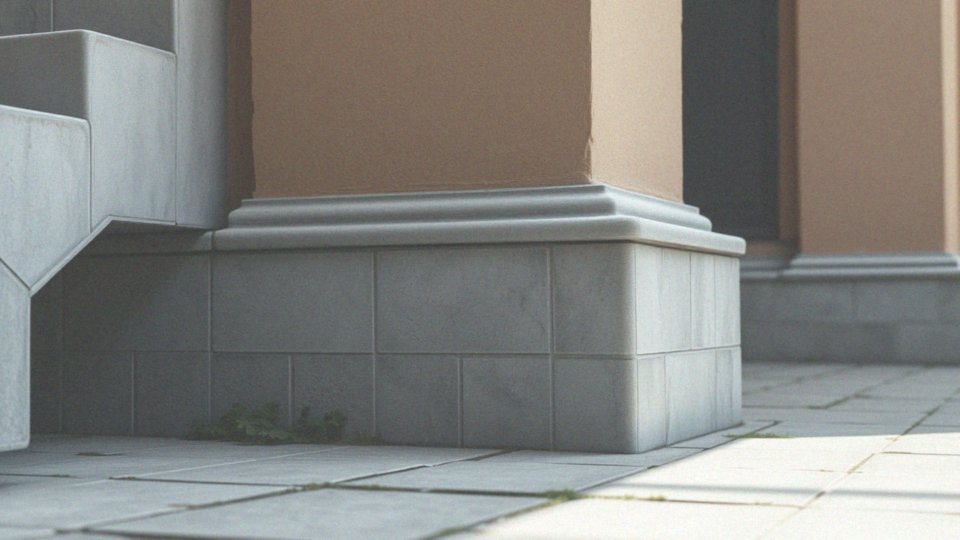 Czy cokoły z płytek mogą być używane na schodach?