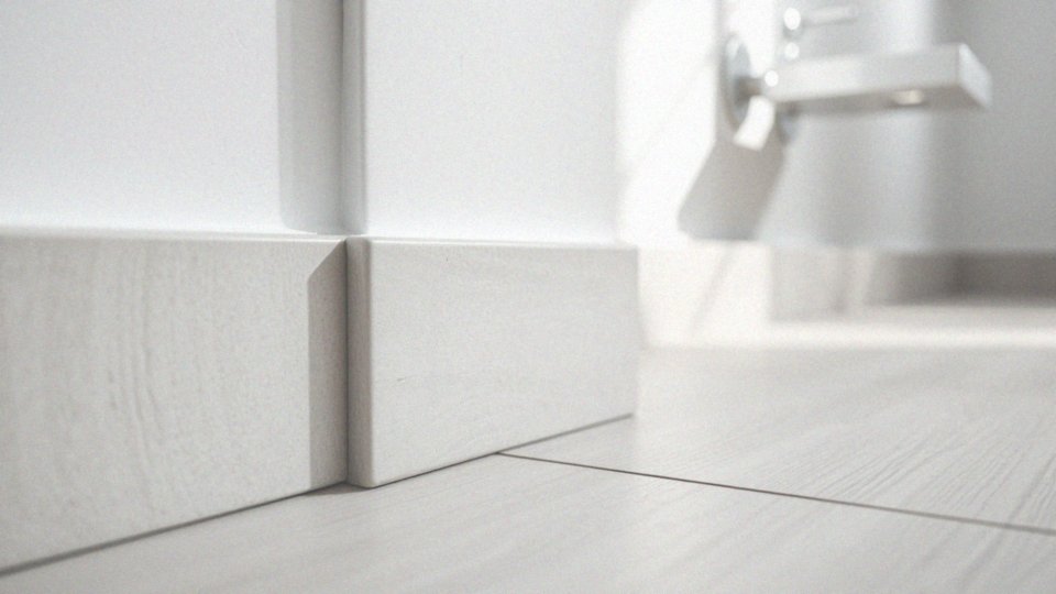 Jakie są względy związane z wilgocią i trwałością cokołów z płytek?
