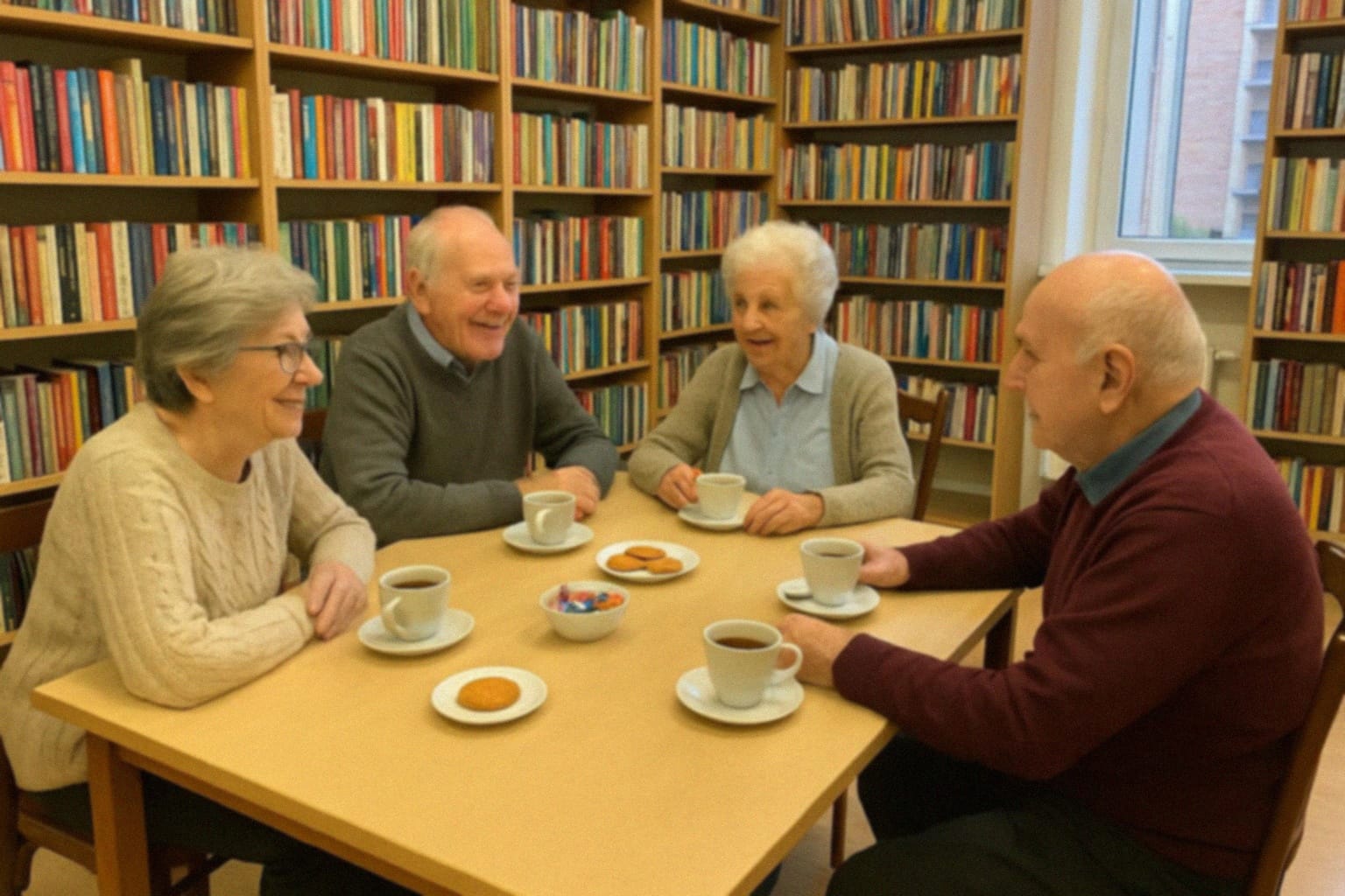 Spotkanie autorskie Krystyny Gamrat w Bibliotece w Miechowie