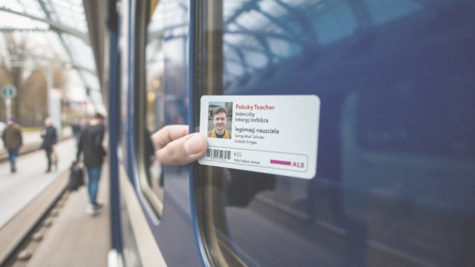 Legitymacja nauczyciela – zniżki Intercity i inne korzyści